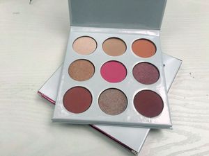 Fábrica Direct DHL Envío gratis Nuevo Maquillaje Ojos Polvo Presionado Polvo Paleta 9 Colores Sombra de ojos!