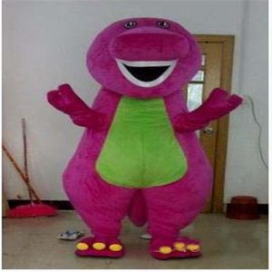Usine directe Barney dinosaure mascotte Costume film personnage Barney dinosaure Costumes déguisement adulte taille vêtements S3171
