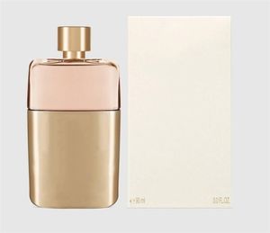 Parfum femme doré direct usine 90 ml parfum Sexy et séduisant déodorant de santé de haute qualité longue durée