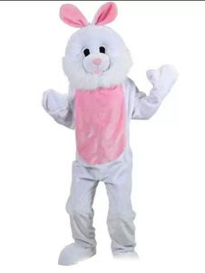 Vente directe d'usine en peluche adulte mascotte lapin lapin Animal déguisement combinaison Pâques événement Pâques et mascotte de chien