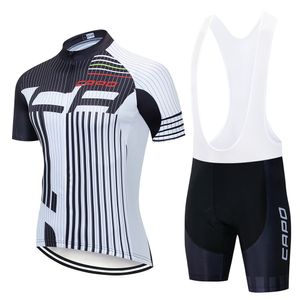 Ventas directas de fábrica Pro Team CAPO Ropa Traje de bicicleta Secado rápido Bicicletas para hombre Ropa Ciclismo Bicicleta Bib Shorts Conjunto Masculino Ciclismo