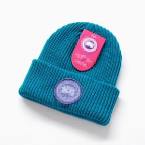 Usine directe spot commerce extérieur nouveau chapeau en gros marque marée marque couleur unie tricoté chapeau hommes épais laine chapeau automne et hiver.