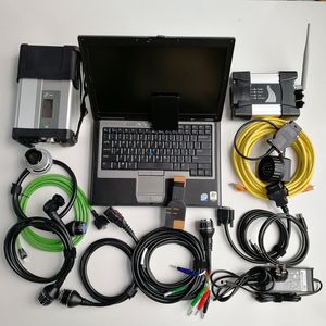 Herramientas So ftware 2 en 1, ordenador portátil usado D630, herramienta de diagnóstico de coche Mb Star C5 SD Connect Compact 5 para BMW wifi ICOM NEXT 1TB SSD, 2024