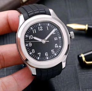 Reloj de lujo para hombre, relojes mecánicos automáticos, estilo clásico, correa de caucho de acero inoxidable de 42 mm, relojes de pulsera de alta calidad, zafiro súper luminoso.