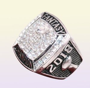 Factory Whole 2018 Fantasy Football Ring USA size 7 a 15 con caja de exhibición de madera Drop 9432380