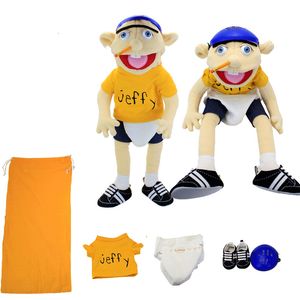 Poupées à main Jeff, 13 styles, jouets en peluche, jeux d'anime, marionnettes périphériques, cadeaux pour enfants, vente en gros d'usine