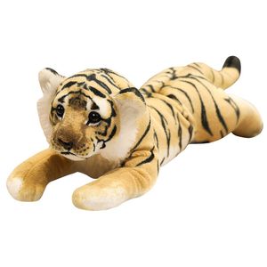 Usine en gros 3 styles 39 cm tigre lion léopard en peluche jouet simulation animal poupée enfants cadeaux