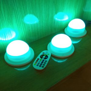 Colores al por mayor de fábrica 48LEDs RGBW que cambian el sistema de control de iluminación LED inalámbrico remoto al aire libre