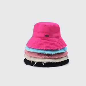 Chapeau de designer en gros d'usine femmes Sun Prevent large bord plage chapeaux décontractés protection solaire mode rue chapeaux femme luxe coton bonnet hommes casquette