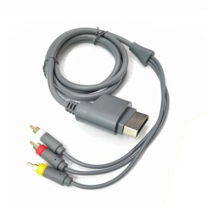 Factory Wholesaleur 1.8m HD TV Component Câble composite Cable ADAPTER Câble HD Audio et câble vidéo 1.8M pour Microsoft Xbox 360/360 Slim