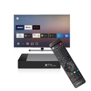 Factory Wholesale Meelo XTV Duo Stalker Le dernier modèle TV Box 4K HD Player Android 11 2GB RAM 16 Go 5G double WiFi Set Top Box Storehouse Espagne