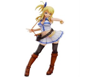 Fairy Tail Lucy Heartfilia Figura Nastu Anime Sexy 230 mm Figura Modelo Decoración Figura X0503239D34773308