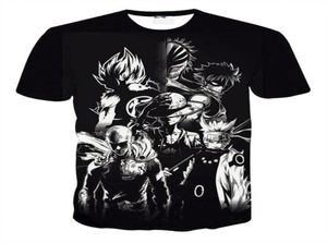 Fairy Tail Natsu Anime T-shirt Men 3D Shirts Unisexe Tee Couple Tee Shirs Cartoon Shirts For Child Anime Fans 8 styles S5XL217Z5585461