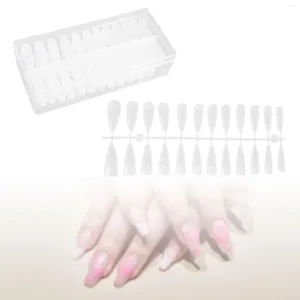 Faux Nails 240 Pieces Conseils d'ongles en gel 10-12 Tailles Soft for Art Polish Home