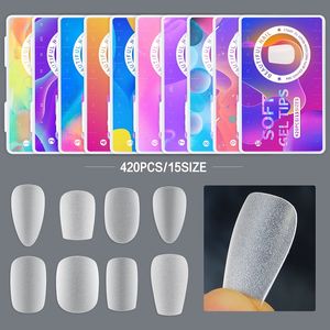Faux Nails Ultra Short Matte Nail Rust Ultra-Thin et Traceless Water Dropletts Amond Scratch Free Faux Nailsfactory Wholesale