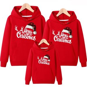 Famille correspondant tenues pulls de Noël pyjamas de Noël automne coton sweats maman et moi vêtements père mère enfants bébé 231204