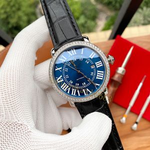 Reloj de marca famosa Reloj de diseñador Elegante y de moda para hombres y mujeres Reloj automático de 40 mm Correa de acero inoxidable Movimiento importado Reloj de lujo para hombres