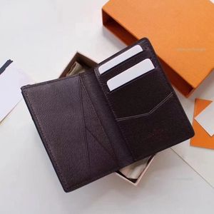 Célèbre concepteur femme porte-carte hommes portefeuille avec boîte femmes sac à main mode luxe de haute qualité