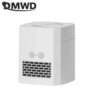 Ventiladores Ventilador de escritorio eléctrico y cálido de doble propósito 3 engranajes ajustable Silencio Calentador de aire Enfriador Soplador de viento Mini ventilador de enfriamiento de calefacción 220 ldd240316