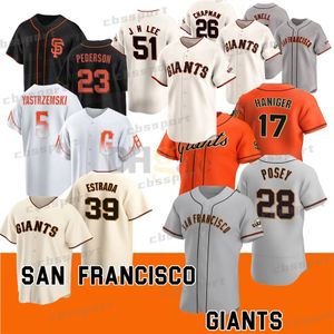 2024 Custom Jung Hoo LeeJersey Matt Chapman Blake Snell Mike Yastrzemski LaMonte Wade Jr. Michael Conforto Brett Wisely Otto Lopez Patrick Bailey Camilo Doval Ramos