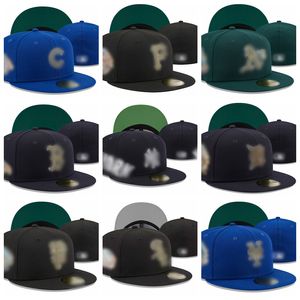 Accesorios de moda Hot México Caps ajustados M Letter M Hip Hop Hat Hats Baseball Gaps Pico plano para adultos para unisex Outdoor Full Cerrado H15 Tamaño 7-8