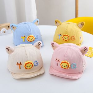 Mode bébé chapeau mignon oreille de tigre enfants casquettes de Baseball été enfants garçon fille soleil chapeaux visière nourrissons casquettes accessoires 6-24 mois