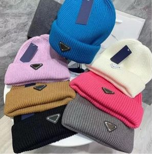 Mode bonnet tricoté chapeau casquette pour hommes et femmes ski chapeaux bonnet casquettes unisexe hiver cachemire décontracté extérieur haute qualité 12 couleurs