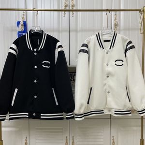 Fashion brand designer jackets Channel mens varsity men and women Baseball Hip Hop Harajuku Two Cs Letter embroidery Streetwear Mens and womens baseball uniform CCC