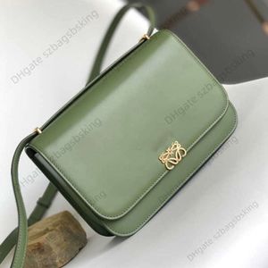 Fashion Brand Women's Bag 10a Designer Handbag Wallet Lowwe New Classic Genuine Leather Rollover Small Square Sac One épaule Crossbody Foot's Premium Sac à dos
