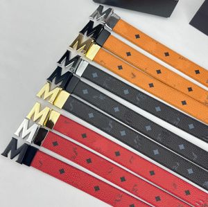Fashion Classic Men Designer ceintures Femmes pour hommes, lettre décontractée Smooth Buckle Luxury Belt 12 couleurs Largeur 2,5 cm avec cadeau de boîte