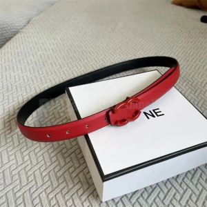 Moda Clásico Cinturón para mujer Diseñador Letras Hebilla Cinturones rojos para mujeres Hebilla vintage de lujo 6 colores Traje diario para damas Cinturones Ancho 25 mm Caliente -3