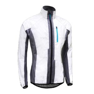 Chaqueta de tela reflectante cortavientos para correr a la moda chaqueta de ciclismo reflectante personalizada