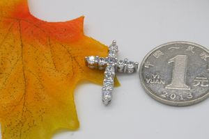 Collier à pendentif à la mode, argent sterling 925 avec cristaux de luxe autrichien, colliers pendants platines à 3 couches platines