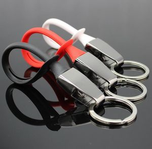 Fashion Denmark Menu Metal Titanium Key Chain Car Ring Keychain Attachments Cars Keychain 4S Shop Gifts