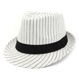 Design de mode adulte ruban noir décoration à bord court casquette de jazz chapeau Fedora été voyage chapeau de soleil femmes hommes chapeau britannique Homburg222f