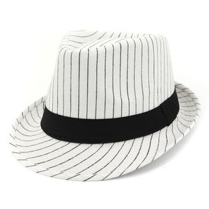 Design de mode adulte ruban noir décoration à bord court casquette de jazz chapeau Fedora été voyage chapeau de soleil femmes hommes chapeau britannique Homburg232J