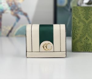 portefeuille de créateurs de mode hommes femmes Ophidia cion sacs à main luxe porte-cartes de crédit de haute qualité marmont double lettres pochettes courtes avec boîte d'origine G155