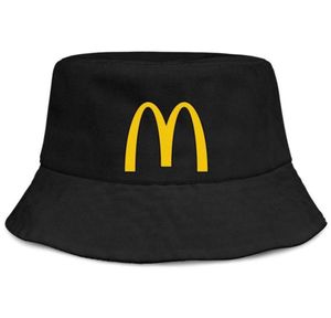 Historia de la moda del logotipo de McDonald039s Sombrero de cubo plegable unisex Visera de playa de pescador personalizada fresca Vende gorra de bombín l20872702302