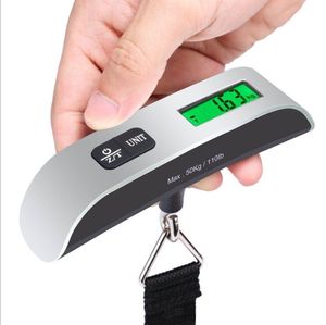 Fashion Hot Portable LCD Display Electronic Hanging Digital Lage Weighting Scale 50kg*10g 50kg 110lb Weight Scales