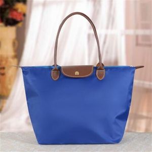 Mode Sacs de soirée de luxe Designer classique Portable Pliable Dumpling Sac à main Femme Voyage Léger Shopper Sac à bandoulière en nylon imperméable