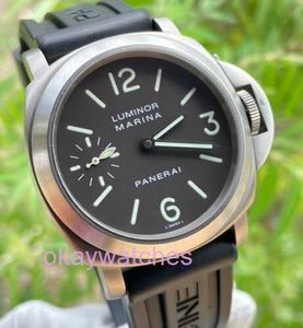 Fashion Luxury Penarrei Watch Designer Marina Titanium Pam00061 Brown vient de servir