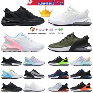 Zapatillas de running Sneaker Triple Blanco Negro verde fluorescente Lila Azul relámpago Rosa Gris naranja Oliva Hombres Mujeres Entrenadores Zapatillas deportivas