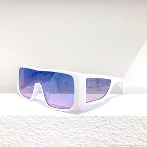 Mode Hommes et Femmes Lunettes de Soleil Anti-UV Classique Cadre Transparent Une Pièce Lettre Lentille Protection Des Yeux Large Miroir Jambes Designer Lunettes De Soleil Z1451U Boîte D'origine