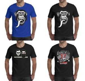 Fashion Mens Printing Gas Monkey Garage Bujes Bujes de bujías Tamisas Black Funny Band Concurso de vestuario Americano Gasmonkeygar6060160