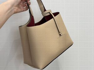 Sac seau Thomas de qualité miroir pour femmes, sac à bandoulière de grande capacité, sac de luxe en cuir minimaliste de styliste