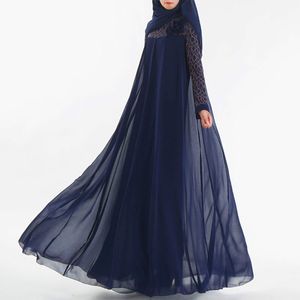 Vestido musulmán de moda Abaya ropa islámica para mujeres Malasia Jilbab Djellaba bata musulmane turco Baju Kimono Kaftan túnica