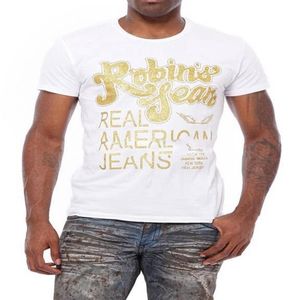 Moda-Nuevas camisas para hombre para hombres Camisa polo 100% algodón Hip Hop Hombres Camiseta de manga corta Robin teetops cortos hombres ropa241n