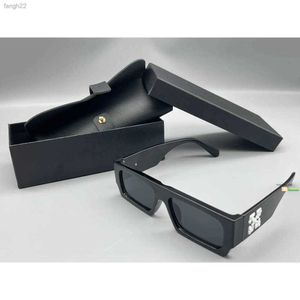 Mode blanc cassé lunettes de soleil luxe Offs haut de gamme marque concepteur pour hommes femmes nouvelle vente lunettes de soleil 163 LEZK