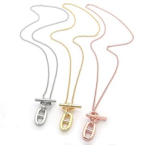 Mode cochon nez OT boucle collier amoureux pendentif colliers pour hommes femmes fête mariage bijoux baptême bijoux