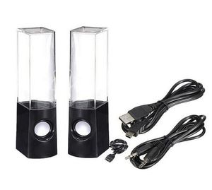 Mode Portable sans fil danse eau haut-parleur créativité lumière LED fontaine haut-parleurs maison fête 25515105CM8688915